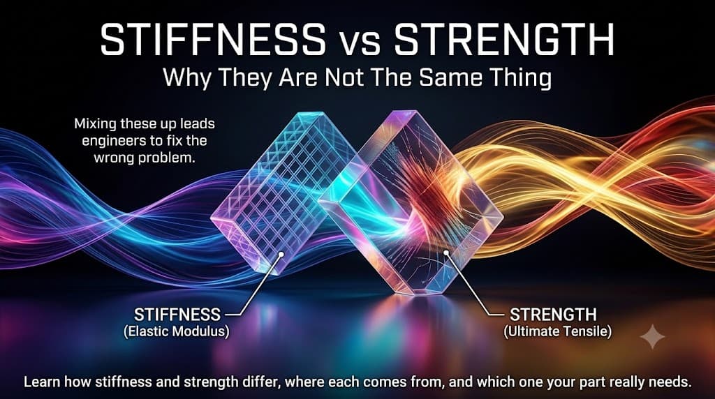 Stiffness vs Strength: Why They Are Not the Same Thing Stiffness vs Strength: Why They Are Not the Same Thing