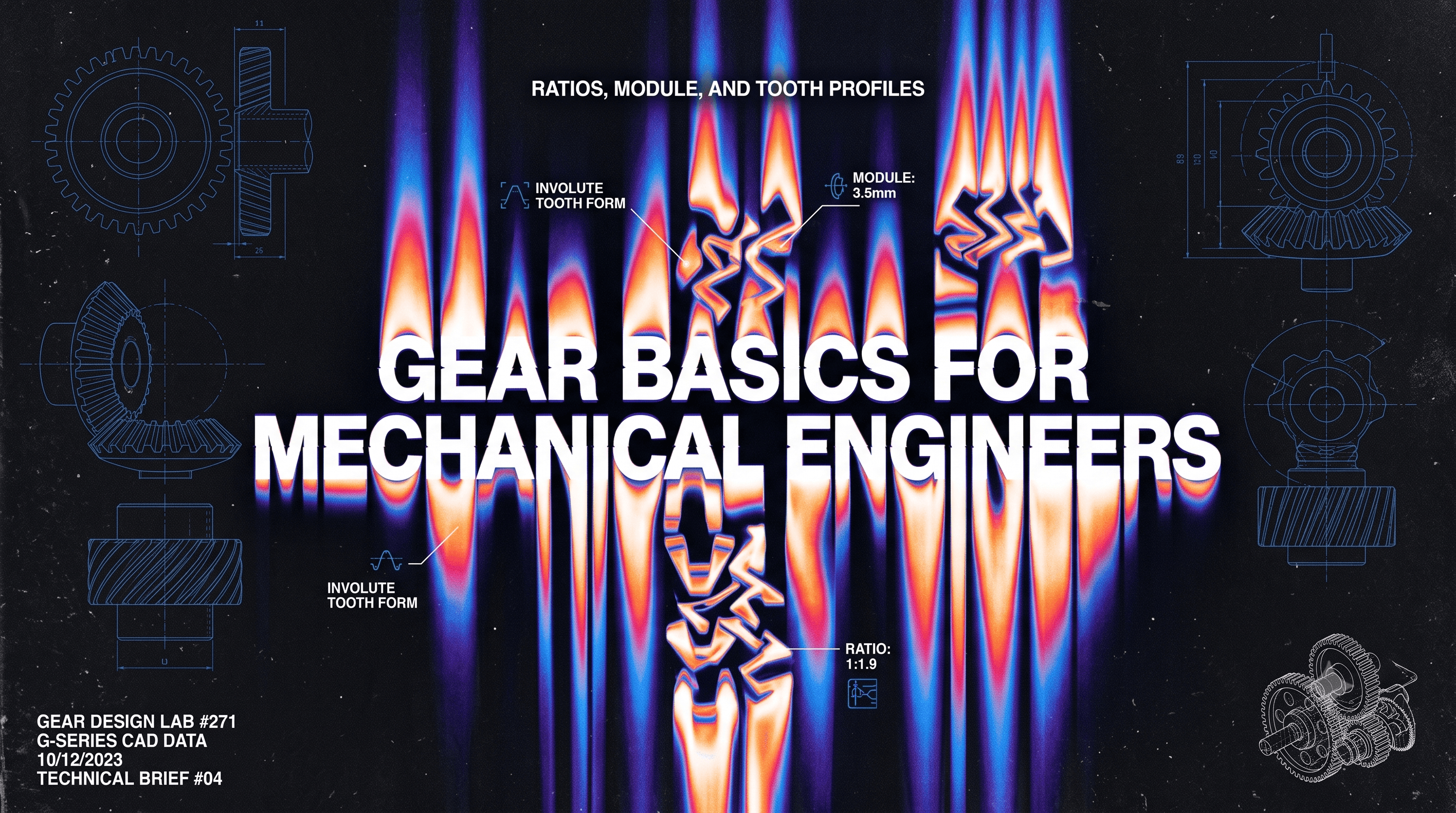 Gear Basics for Mechanical Engineers: Ratios, Module, and Tooth Profiles Gear Basics for Mechanical Engineers: Ratios, Module, and Tooth Profiles