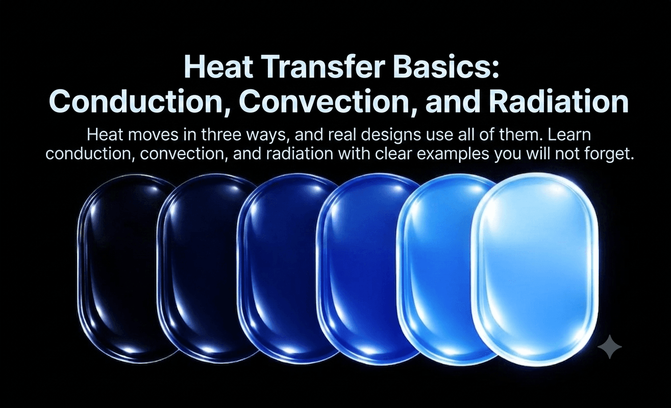 Heat Transfer Basics: Conduction, Convection, and Radiation Heat Transfer Basics: Conduction, Convection, and Radiation